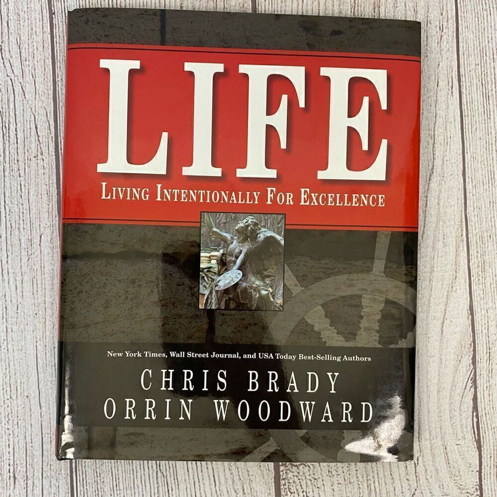 Life living intentionally for excellence self help-motivation hardcover book